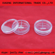 Empty plastic loose powder container